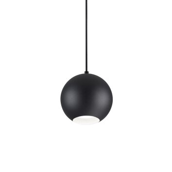 Ideallux MR Hanglamp Zwart, 1-licht