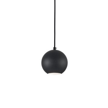 Ideallux MR Hanglamp Zwart, 1-licht
