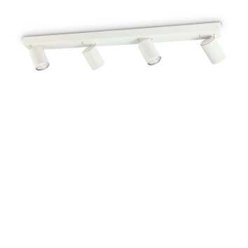 Ideallux RUDY Plafondlamp Wit, 4-lichts