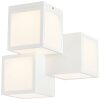 Brilliant Cubix Plafondlamp LED Wit, 1-licht