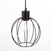 Brilliant Karlen Hanglamp Grijs, Zwart, 4-lichts