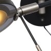 Steinhauer Turound Muurlamp LED Zwart, 1-licht
