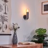Nonume Muurlamp Grijs, Zwart, 1-licht