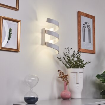 Rezat Muurlamp LED Wit, 3-lichts