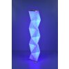 Reality Suma Staande lamp LED Chroom, 1-licht, Afstandsbediening, Kleurwisselaar
