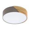Eglo GRIMALDINO Plafondlamp Hout licht, Taupe, 2-lichts