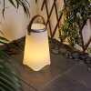 Chilar Tafellamp voor buiten LED Bruin, Wit, 1-licht, Afstandsbediening, Kleurwisselaar