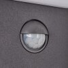 Maseru Buiten muurverlichting LED Antraciet, 1-licht, Bewegingsmelder
