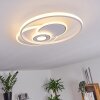 Panchita Plafondlamp LED Wit, 1-licht, Afstandsbediening