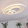 Panchita Plafondlamp LED Wit, 1-licht, Afstandsbediening