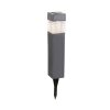 Globo STOEP 4er-Set Solarlamp LED Grijs, 1-licht