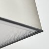 Attu Buiten wandlamp solar LED Nikkel mat, 1-licht