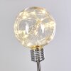 Hilda Solarlamp LED Chroom, Transparant, Helder, 20-lichts