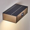Attu Solarlamp LED Nikkel mat, 1-licht, Bewegingsmelder