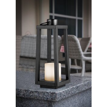 Reality Loja Tafellamp LED Zwart, 1-licht