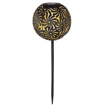 Globo SOLAR Solarlamp LED Zwart, 1-licht