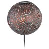 Globo SOLAR Solarlamp LED Zwart, 1-licht
