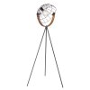 Globo NETTY Staande lamp Zwart, 1-licht