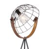 Globo NETTY Staande lamp Zwart, 1-licht