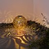 Gilbert Solarlamp LED Oud zilver, Goud, 1-licht