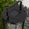 Aracaju Solarlamp LED Zwart, 1-licht