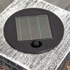 Ajman Solarlamp LED Koperkleurig, Zilver, 1-licht