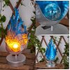 Londrina Solarlamp LED Blauw, Zilver, 1-licht
