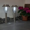 Rovigo Solarlamp LED Nikkel mat, 1-licht