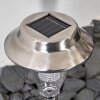 Rovigo Solarlamp LED Nikkel mat, 1-licht