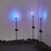 Liberec Solarlamp LED Zilver, 1-licht, Kleurwisselaar