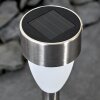 Gorizia Solarlamp LED roestvrij staal, 3-lichts