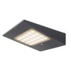 CMD AQUA SOLAR Buiten muurverlichting LED Antraciet, 1-licht, Bewegingsmelder