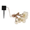 Globo SOLAR Lichtketting LED Amber, 10-lichts