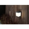 Lutec DOBLO Solarlamp LED Antraciet, 1-licht, Bewegingsmelder