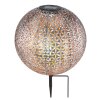 Globo Solarlamp LED Zilver, 1-licht