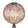Globo Solarlamp LED Zwart, 1-licht