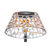 Globo Solarlamp LED Zilver, 1-licht