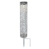 Globo Solarlamp LED Zilver, 1-licht