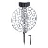 Globo Solarlamp LED Zilver, 1-licht