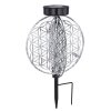 Globo Solarlamp LED Zilver, 1-licht
