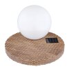 Globo Solarlamp LED Grijs, 1-licht
