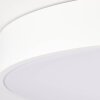 Brillliant Slimline Plafondlamp LED Wit, 1-licht, Afstandsbediening