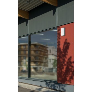 LCD 039SEN Buiten muurverlichting Zwart, 1-licht, Bewegingsmelder