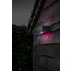 Lutec GEMINI Buiten muurverlichting LED Antraciet, 2-lichts, Kleurwisselaar