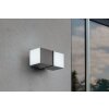 Lutec CUBA Buiten muurverlichting LED Antraciet, 2-lichts