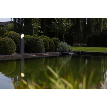 Lutec Fele Padverlichting LED Antraciet, 1-licht