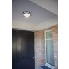 Lutec Rola Buitenshuis plafond verlichting LED Zwart, 1-licht