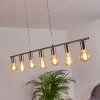 Tulla Hanglamp Nikkel mat, 7-lichts