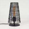 Yachats Tafellamp Zwart, 1-licht