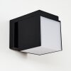 Swanek Buiten muurverlichting LED Zwart, 1-licht